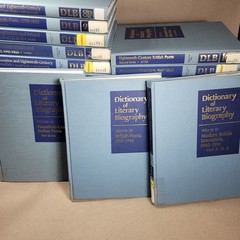 DICTIONARY OF LITERARY BIOGRAPHY Lot Of 28 Hardcover Ex-Library Books