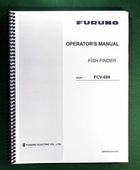 Furuno FCV-2100 Mark 2 Operator’s Manual: Full Color & Protective Covers!