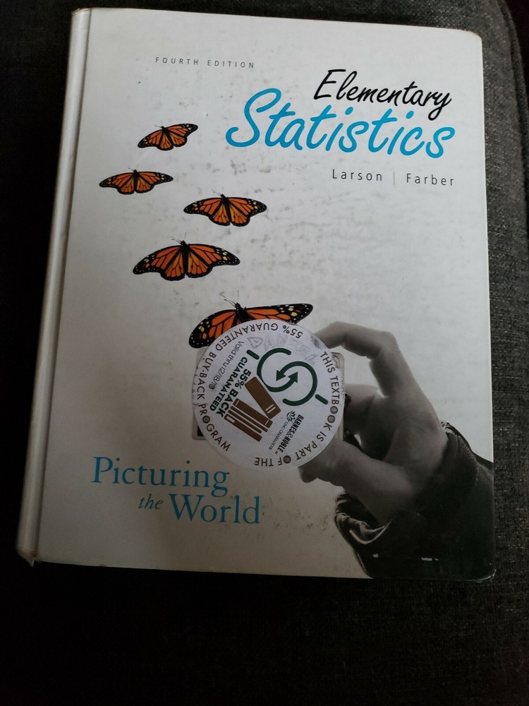 Elemetrary Statistics by Ron Larson and Betsy Farber (2008, Other, Student Edit…
