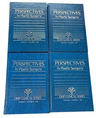 Perspectives In Plastic Surgery Number1 Volumes1-13 &15 Hardcover Book DrFeldman