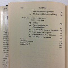 The Negotiating Game How to get what you want Vintage Book 1970