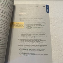 Microsoft Office Word 2010 Deborah Hinkle Spiral Paperback Like New