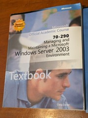 Microsoft Offical Academic Course Textbook & Lab Manual 70-290 Windows Server 03