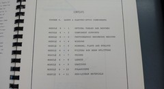 Laser Electro Optics Technology Curriculum Series Course Manuals Set of 10 1980