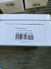 Lot of 3 BARRONS AP Environmental Science Flashcards 4th Edition + US History