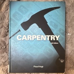 Carpentry 6th Edition Floyd Vogt Delmar Cengage Learning Hardcover Construction