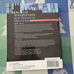 Electrical Transformers and Rotating Machines by Stephen L. Herman Trade