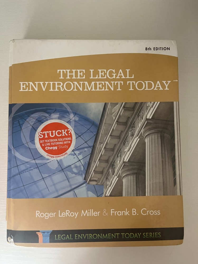 MindTap Course List Ser.: The Legal Environment Today by Frank B. Cross and…