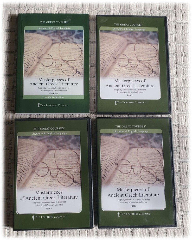 The Great Courses – Masterpieces of Ancient Greek Literature (New) 71910