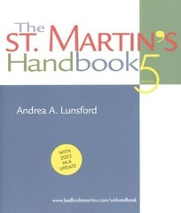 The St. Martin’s Handbook: With 2003 MLA Update, Lunsford, Andrea A., Very Good