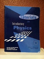 Tutorials in Introductory – Paperback, by Lillian C. McDermott; – Very Good