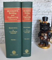 Hudson’s Building Engineering Contracts 11th Edition 2 Vol Set Wallace 1995 HB