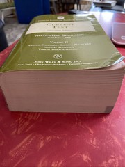 Current Text : Vol II Financial Accounting Standards Board 2005 / 2006 Edition