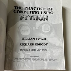 The Practice of Computing using Python-William F. Punch-CS students-computer