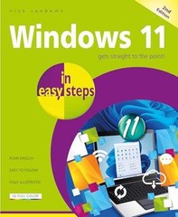 Windows 11 in easy steps: Updated 2025 – Paperback, by Vandome Nick – Very Good