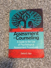 Assessment in Counseling 5th Edition Hardcover Hays