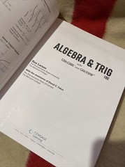 Algebra & Trigonometry by Ron Larson 10th Edition