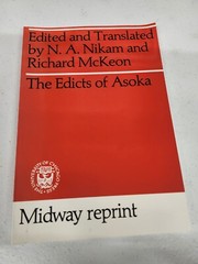 Edicts of Asoka Paperback N. A. Nikam
