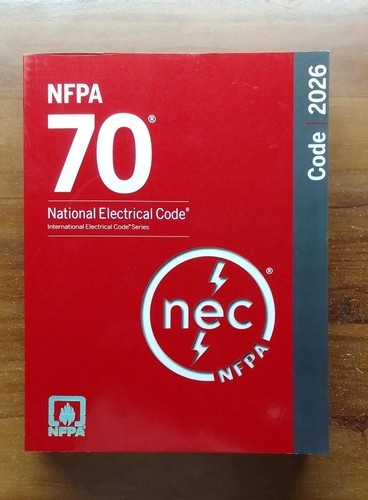 NFPA 70, National Electrical Code 2026 Edition Latest New Stock US Stock