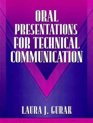 Oral Presentations for Technical – Paperback, by Gurak Laura J.; – Acceptable n
