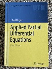 Applied Partial Differential Equations J. David Logan 3rd Ed Springer Hardcover