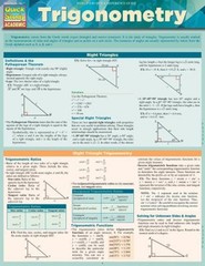 Trigonometry : QuickStudy Laminated Reference Guide ExpoLog LLC