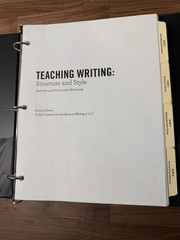IEW Teaching Writing: Structure & Style, Second Edition by Andrew Pudewa -no DVD