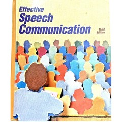 Effective Speech Communication 3rd Edition Glencoe McGraw Hill Hardcover