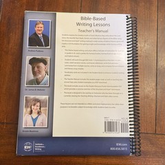 IEW Bible-Based Writing Lessons Teacher’s Manual by Pudewa, Webster Paperback