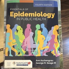 Essentials of Epidemiology Fourth Edition Access Code Aschengrau Seage Jones & …