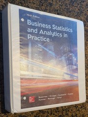 Business Statistics and Analytics in Practice (9th Edition) w/ Binder FREE S/H!