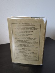 Differential and Integral Calculus ~ R Courant ~ Complete Hardcover Set Lot