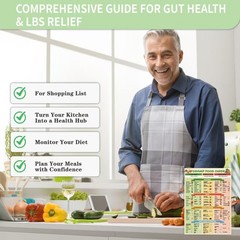 Fodmap Chart Fridge MagnetFodmap Diet Guide ListHigh Fodmap List Meal Prep Gro