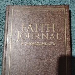 Faith Journal diary hardcover note book 176 pages Daily Bible Reading Christian