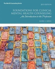 Foundations for Clinical Mental Health Counseling : An Intro….9780134384771