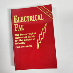 Electrical Pal Electricians Pocket Reference Guide Paul Rosenberg Special Ed
