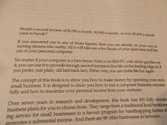 Computer Entrepreneur, For Financial Independence, NEW, Thick Book