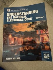 Mike Holt’s Understanding the NEC, VOL 1 Textbook (Art 90-480), 2023 NEC Unused