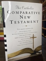 THE CATHOLIC COMPARATIVE NEW TESTAMENT By Oxford University Press Hardcover EUC