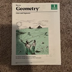 KEY TO GEOMETRY, BOOK 1: LINES AND SEGMENTS (KEY By Key Curriculum