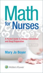 Math For Nurses: : A Pocket Guide to Dosage Calculations and Drug Prep – GOOD