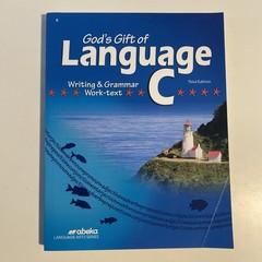 Abeka God’s Gift of Language C 3rd edition Work-Text