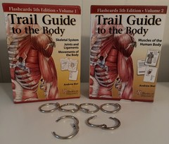 Trail Guide to the Body Flashcards 5th ed. Volume 1 & 2 by Andrew Biel