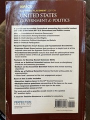 AMSCO Advanced Placement Edition United States Government & Politics