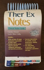 Ther Ex Notes by F.A. Davis Company (Spiral)