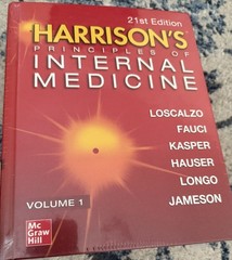 Harrison’s Principles of Internal Medicine 21st Edition Volumes 1 & 2 Hardcover