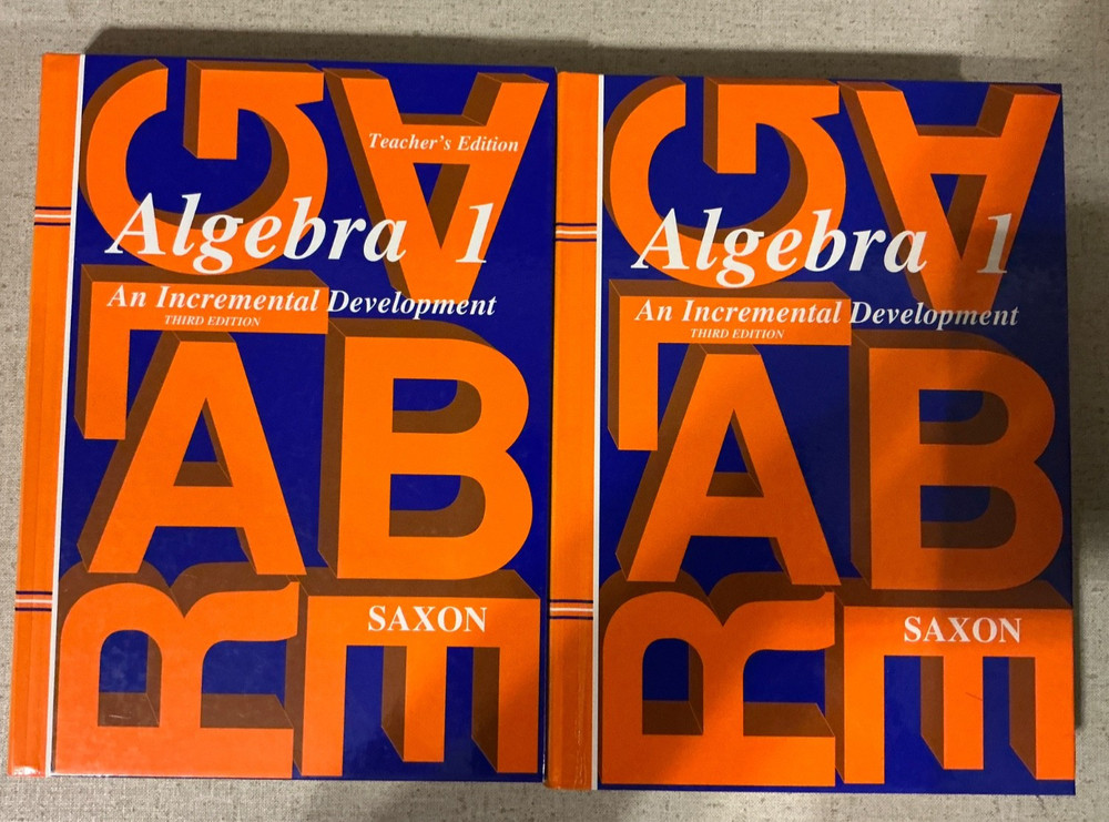 Saxon Math Books