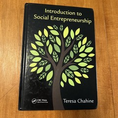 Introduction to Social Entrepreneurship by Teresa Chahine (2016, Hardcover)