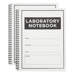 Carbonless Laboratory Notebook with 100 Sheets, Engineering Paper (8.5×11 In,…
