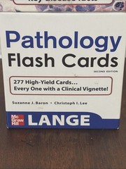 Lange Pathology Flash Cards, Third Edition (LANGE FlashCards)